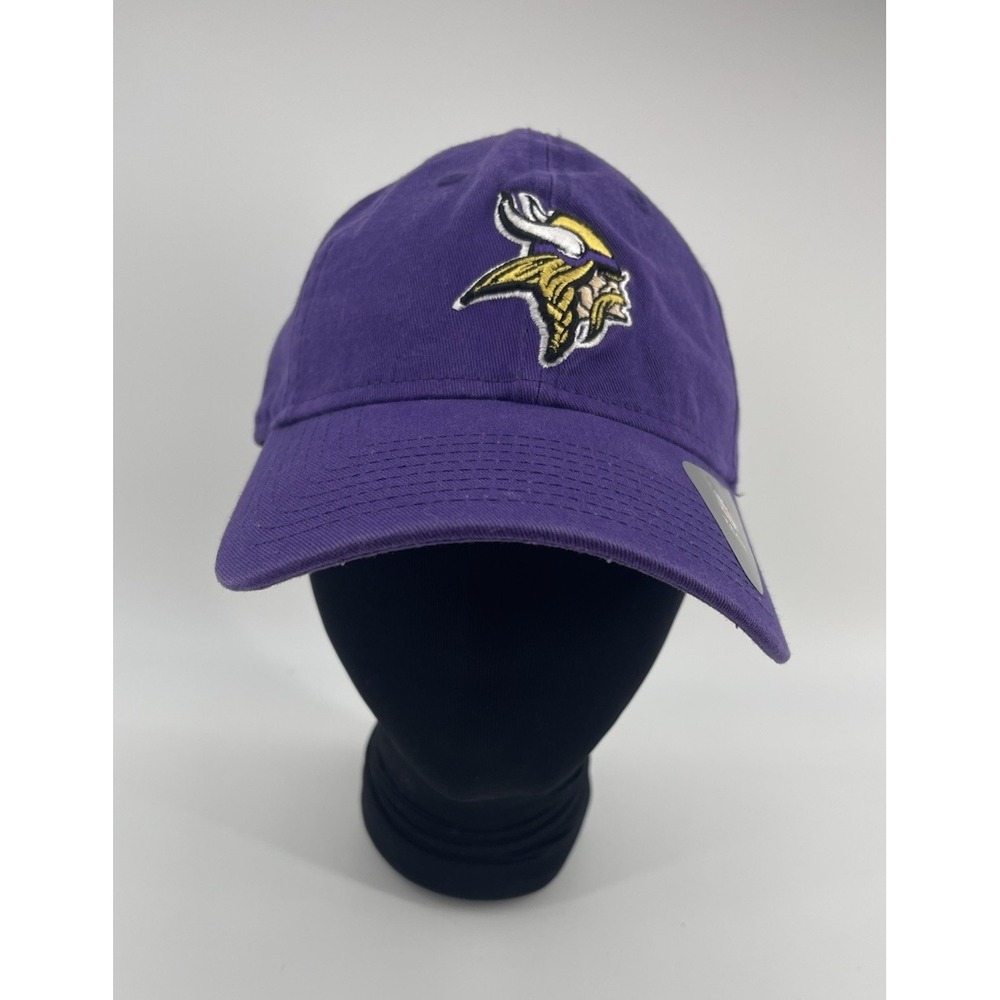 New Era Minnesota Vikings Women's 9TWENTY Purple Strapback Hat NFL Cap OSFA‎